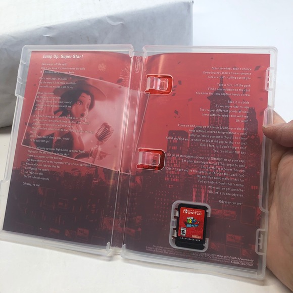 Super Mario Odyssey Nintendo Switch Video Game Complete Tested Works - Picture 2 of 4
